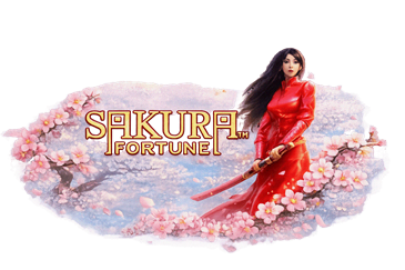 Sakura Fortune japāņu ķiršu ziedu spēļu automāts ar bezmaksas griezienu funkciju